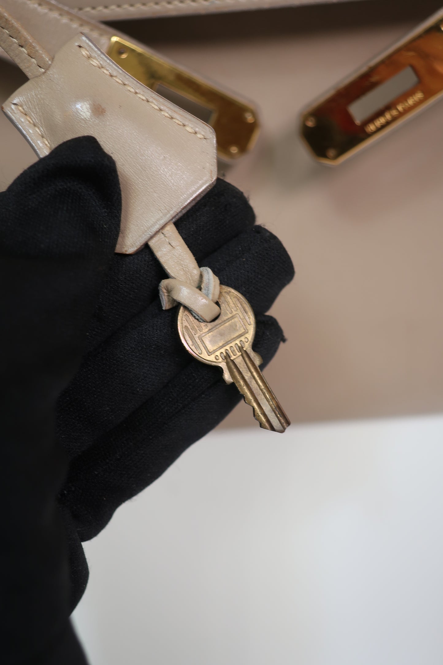 HERMES Vintage Kelly 28 Sellier