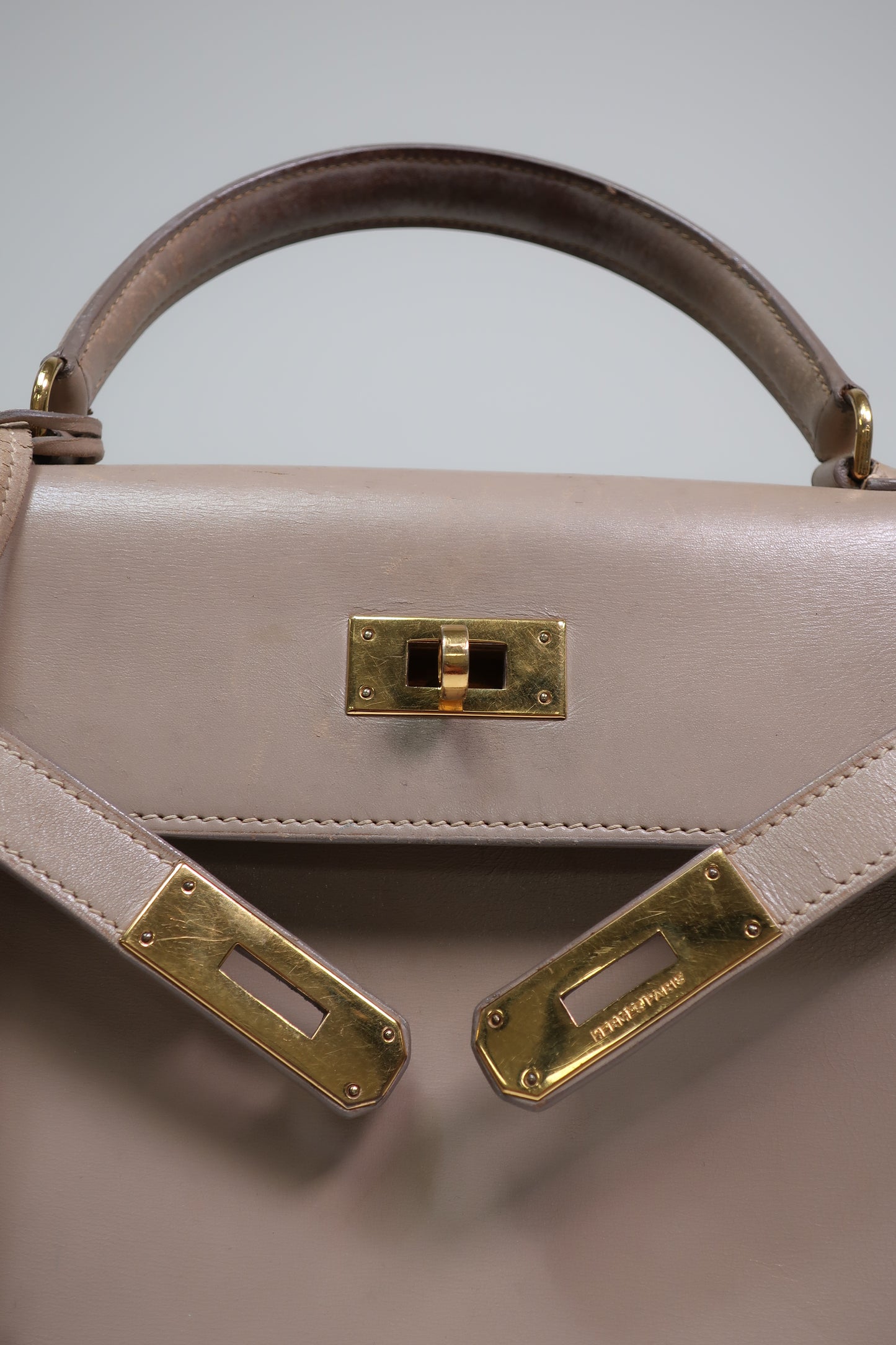 HERMES Vintage Kelly 28 Sellier