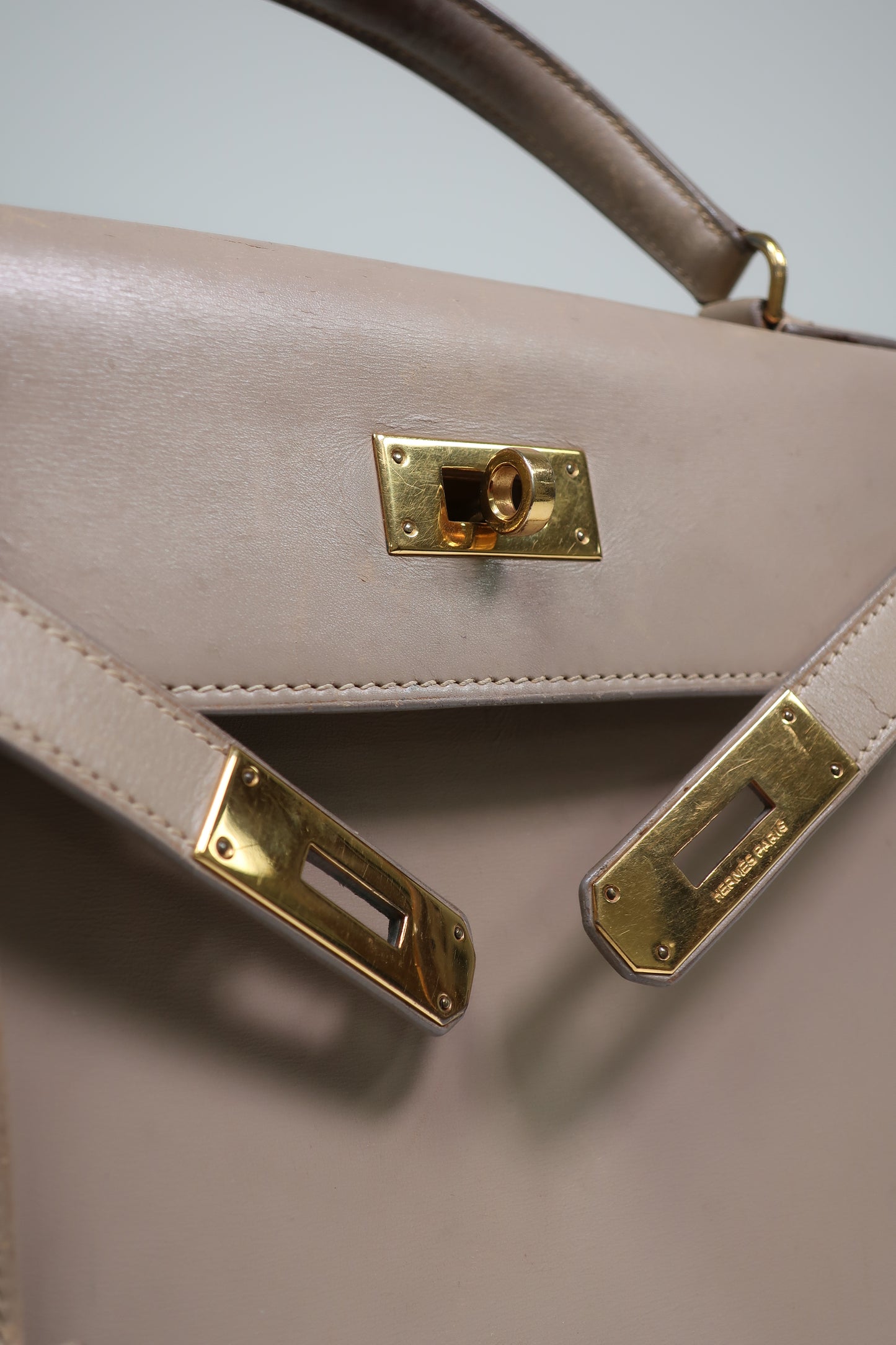 HERMES Vintage Kelly 28 Sellier