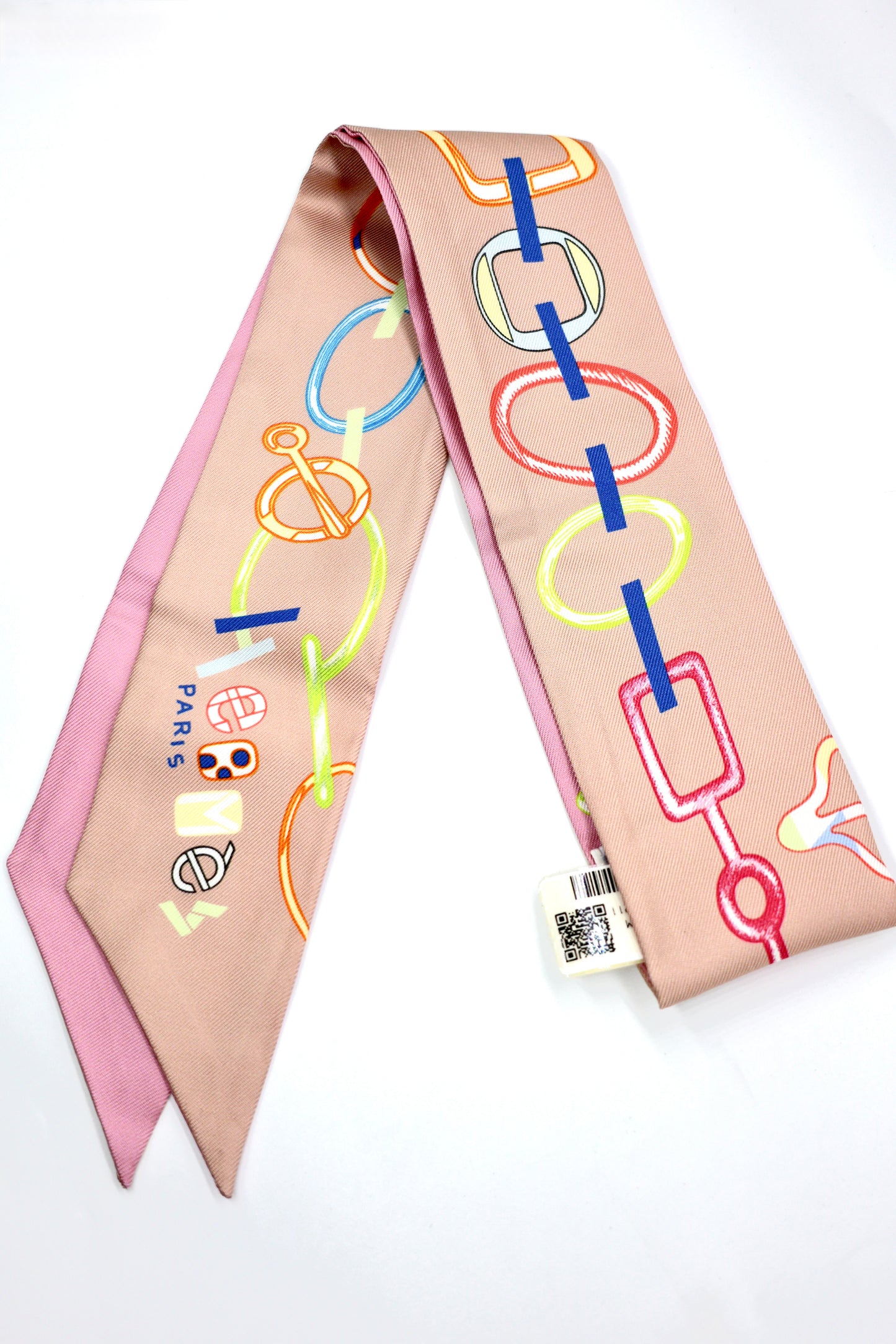 Hermès Do Re Boucles Twilly Scarf