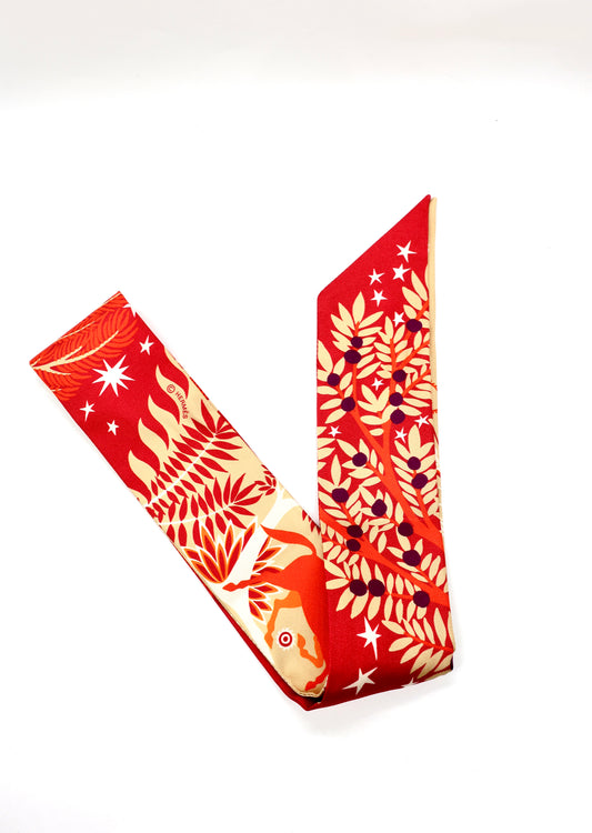 Hermès Le Charme D'Orphee Twilly Scarf