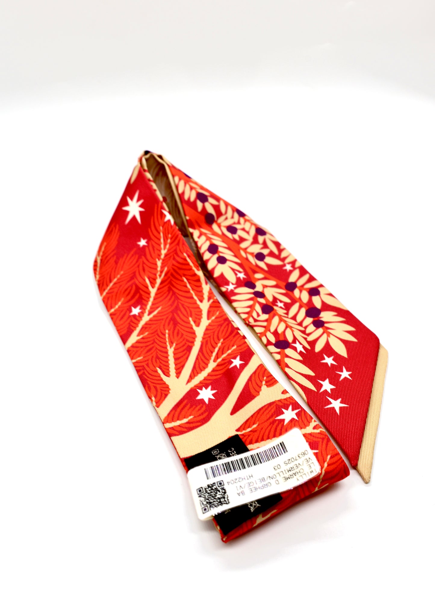 Hermès Le Charme D'Orphee Twilly Scarf
