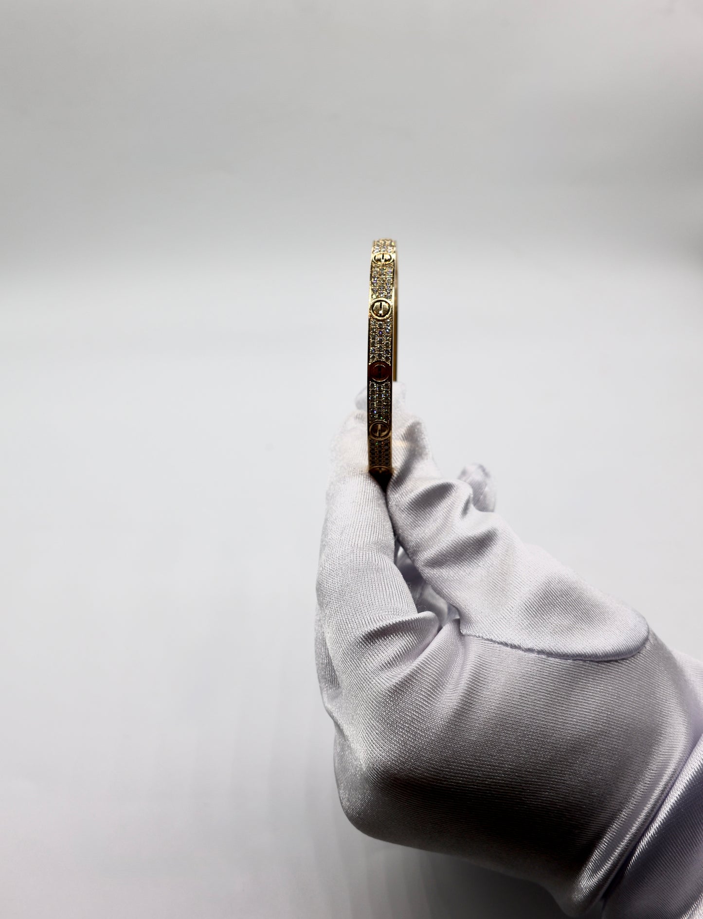 BVLGARI Serpenti Viper Diamond Bracelet 18K Yellow Gold