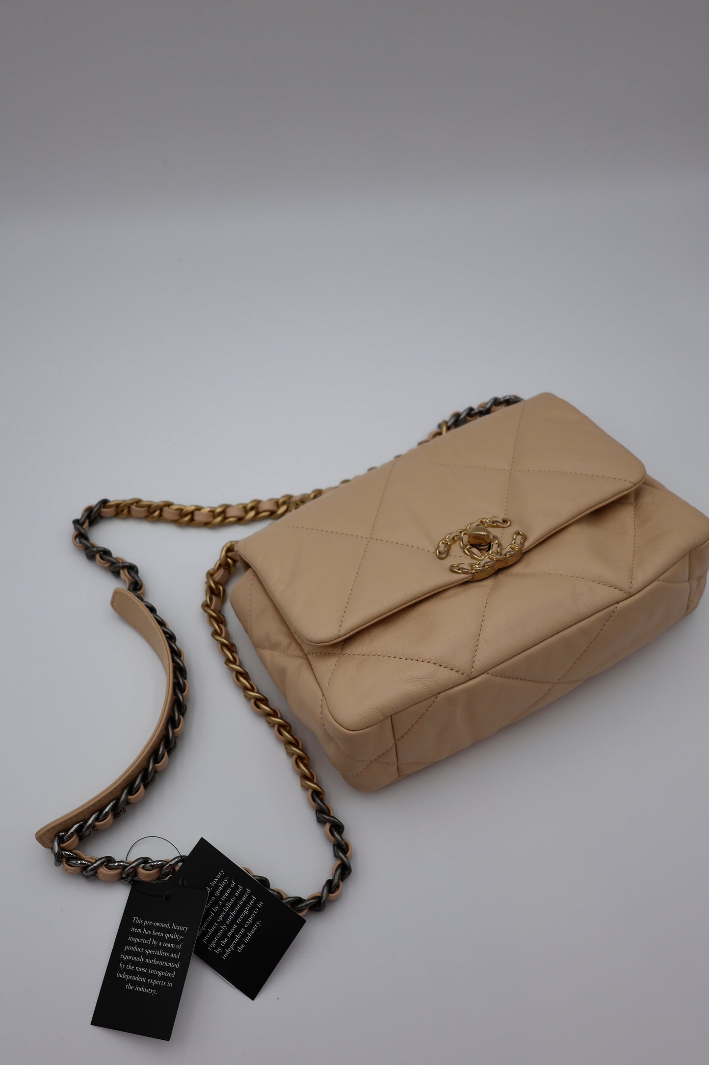 Chanel 19 Lambskin 2-Way Shoulder Bag