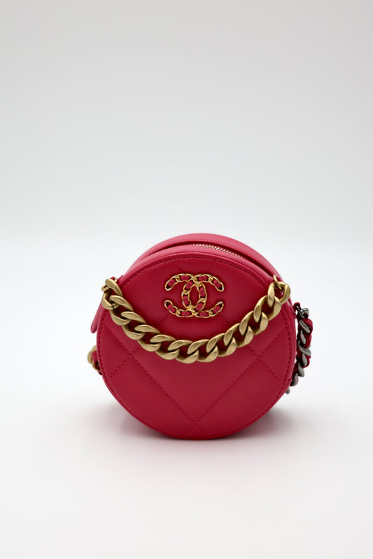 Chanel 19 Round 2-Way Shoulder Bag