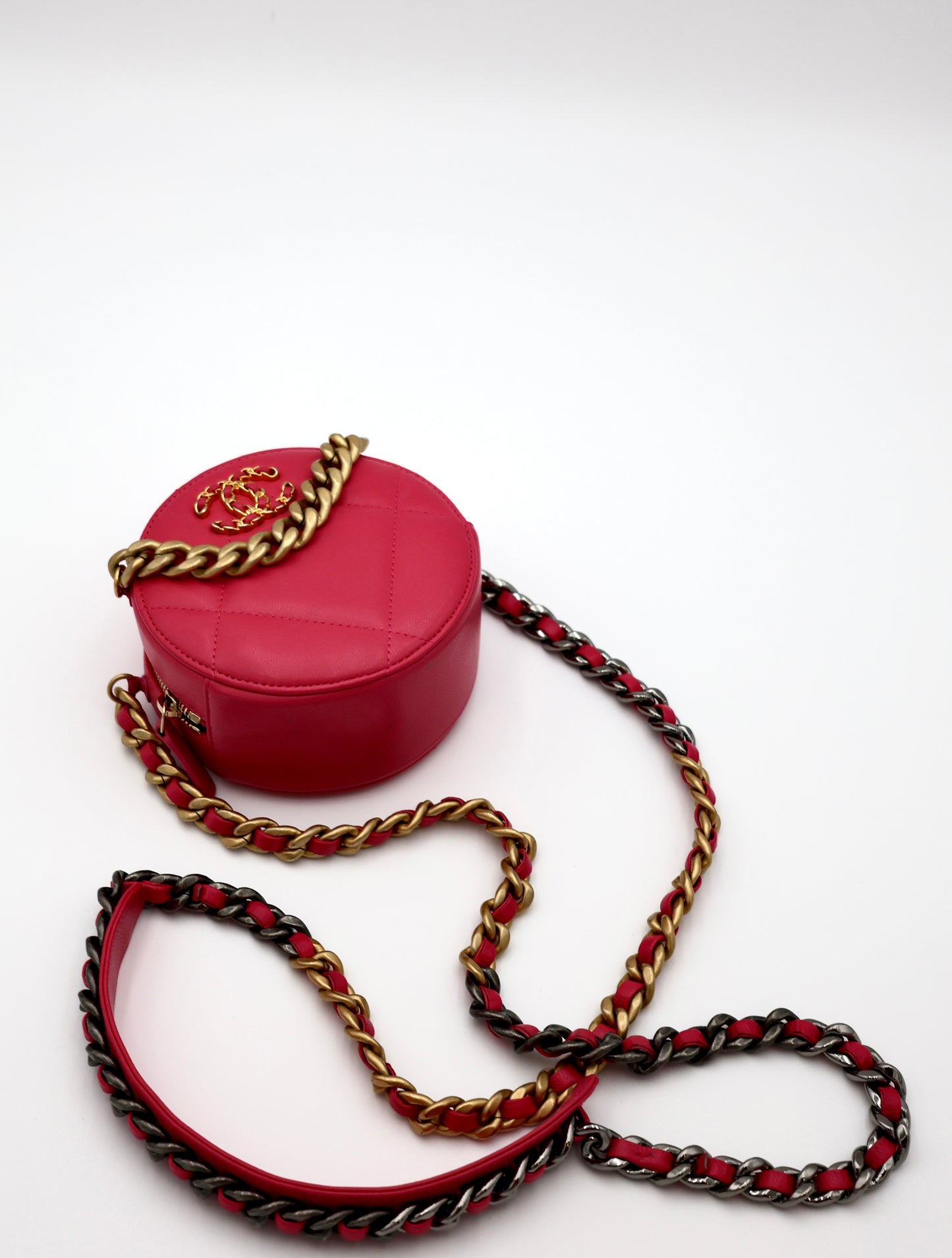 Chanel 19 Round 2-Way Shoulder Bag