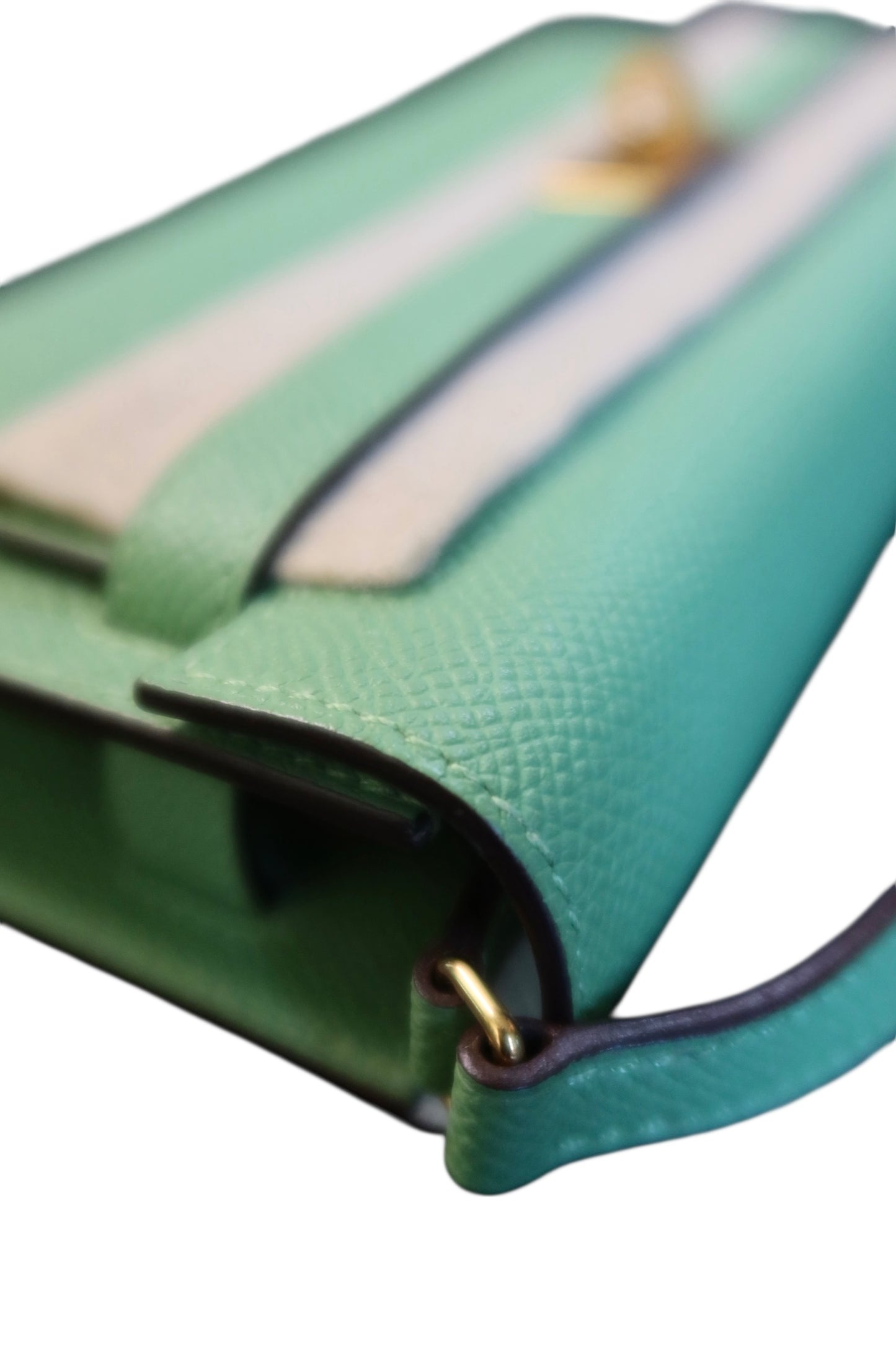 Hermes Kelly To Go Wallet Verso Epsom