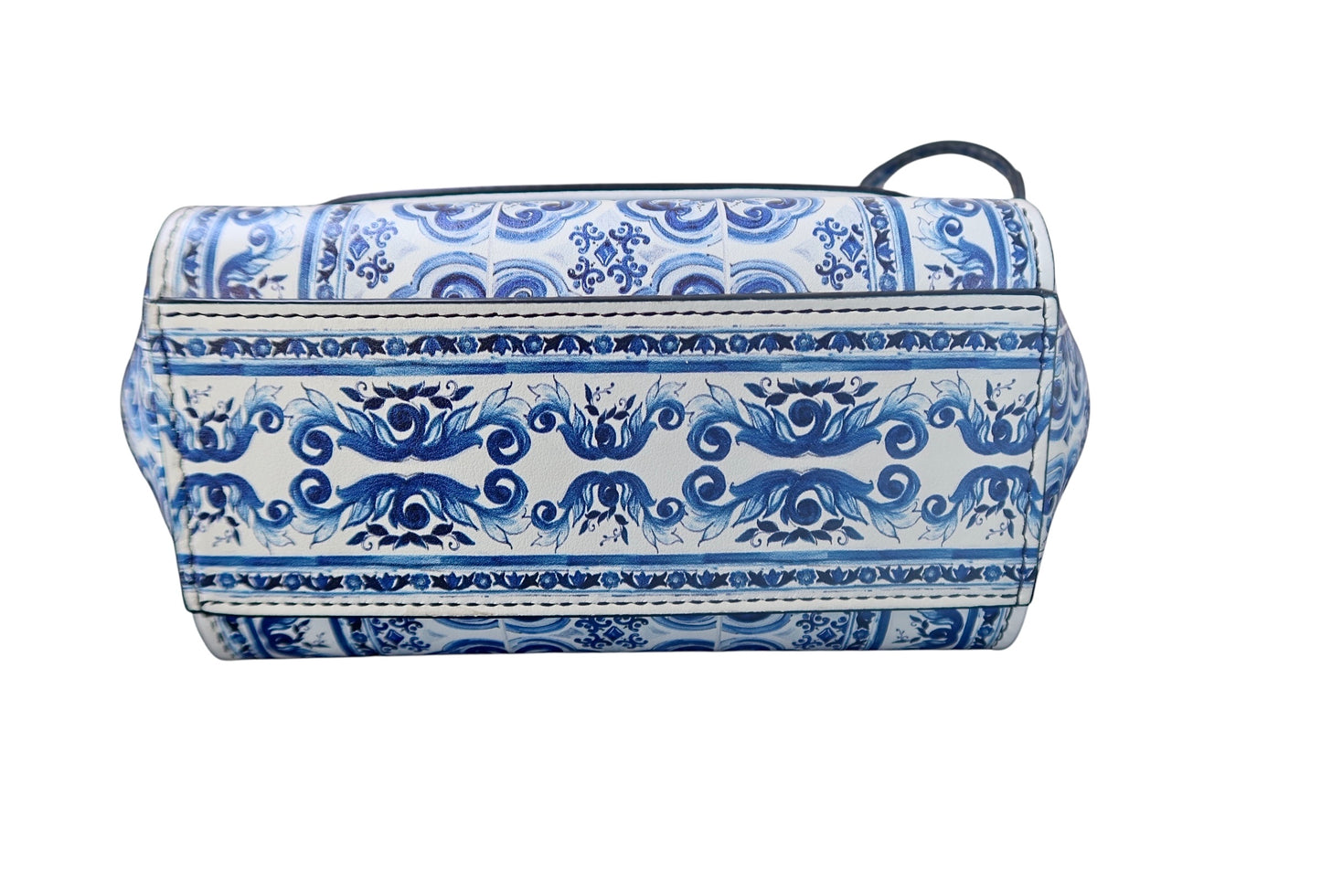 Dolce & Gabbana Mini Sicily Majolica-Print Top-Handle Bag