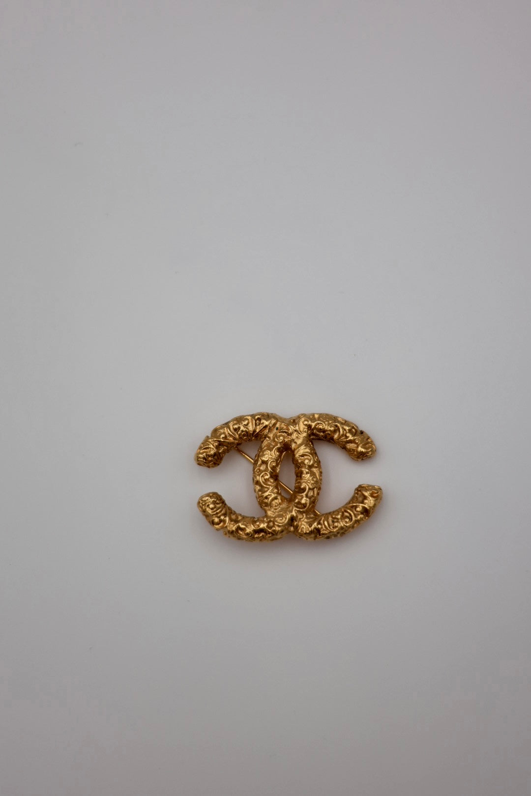 Chanel Coco Mark Arabesque Brooch 93A