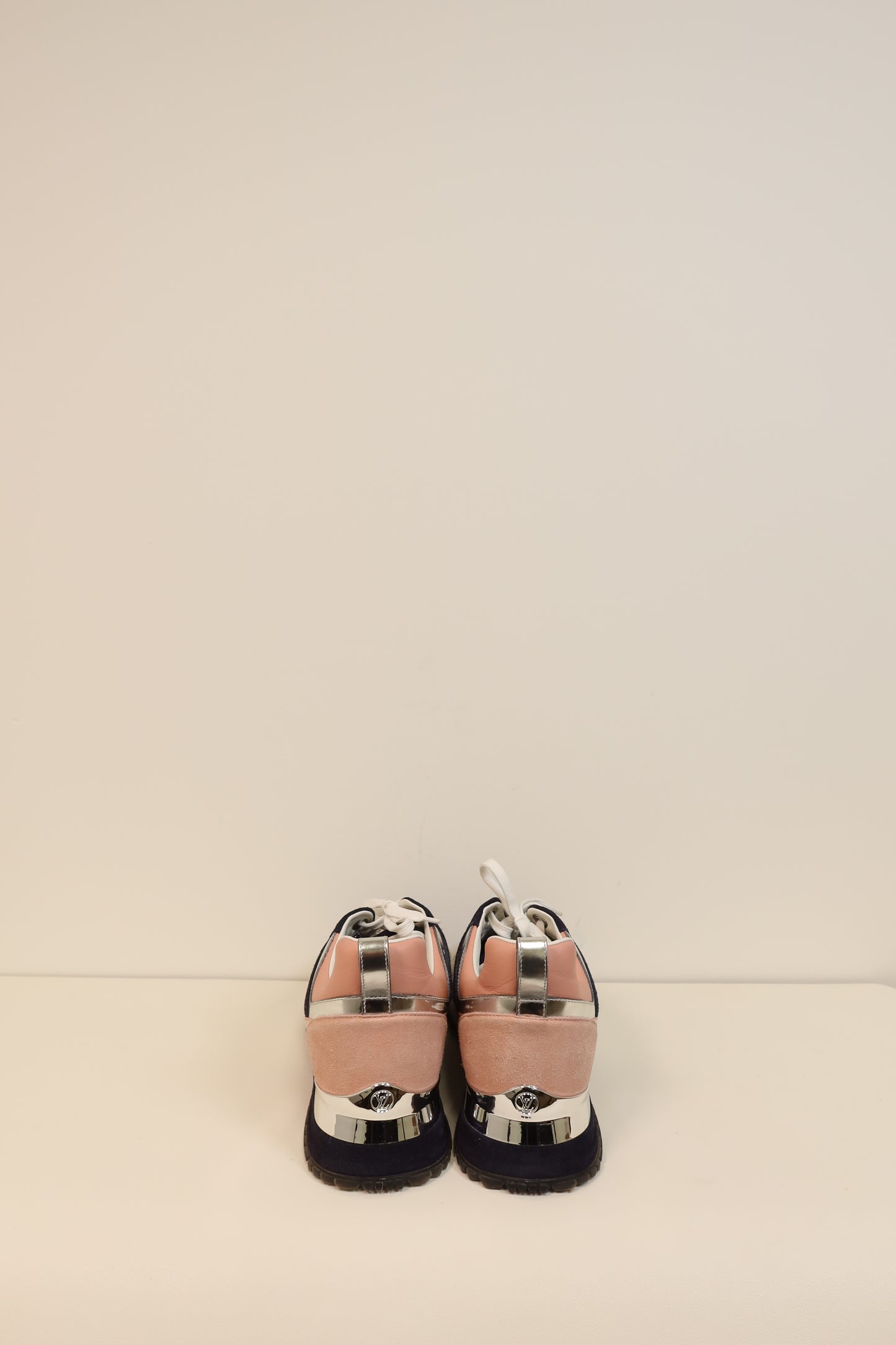 Louis Vuitton Suede Calfskin Run Away Sneakers