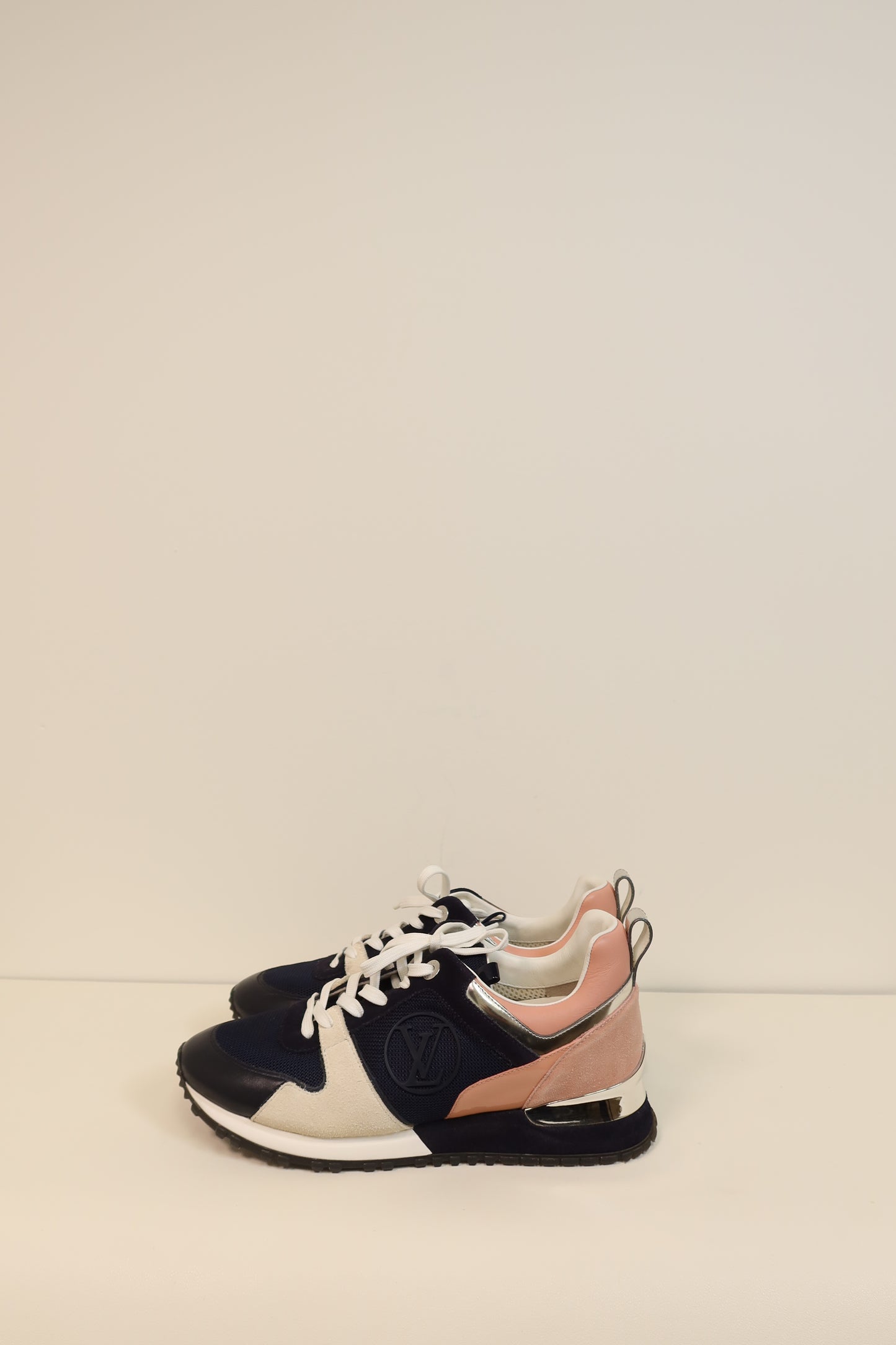 Louis Vuitton Suede Calfskin Run Away Sneakers