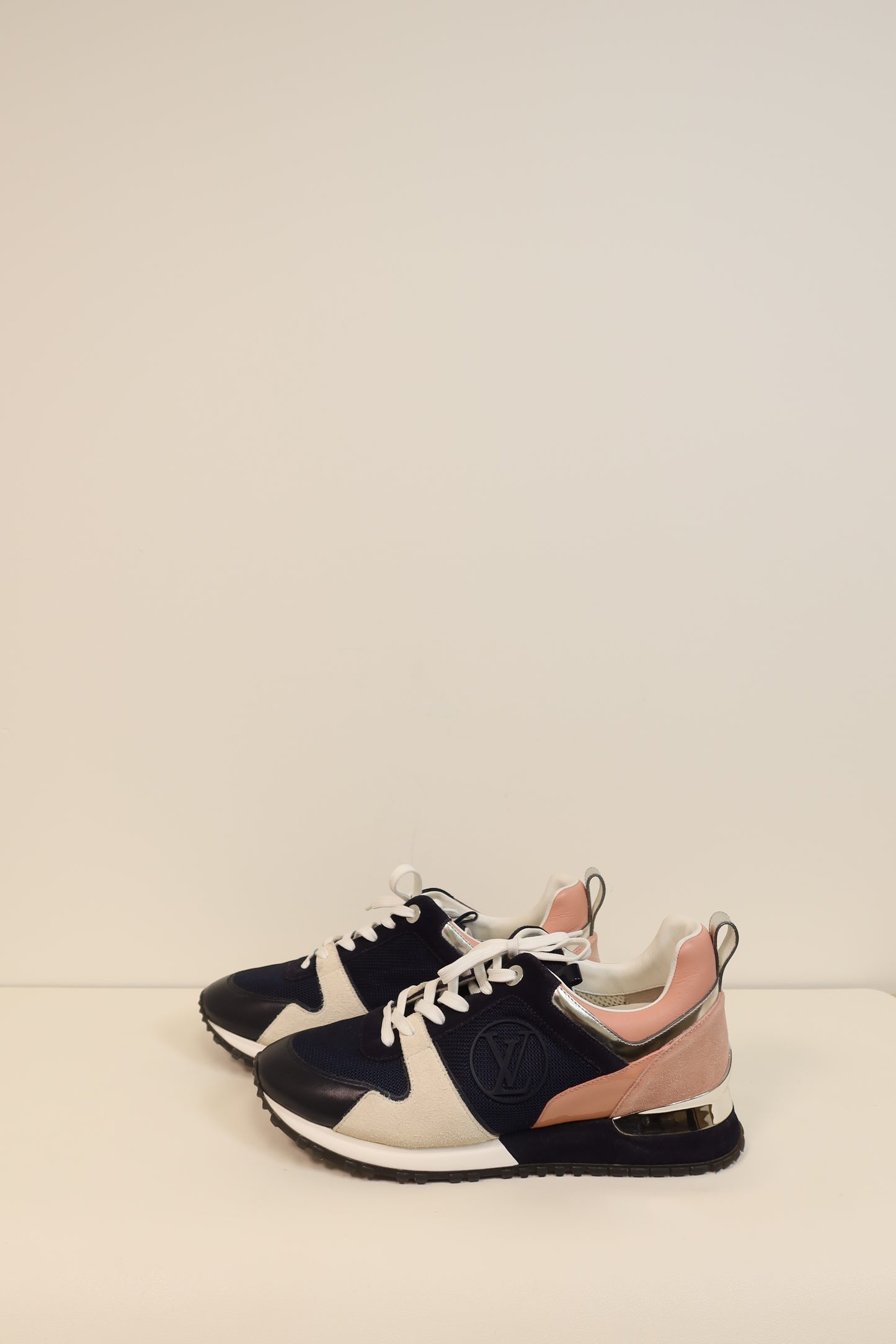 Louis Vuitton Suede Calfskin Run Away Sneakers