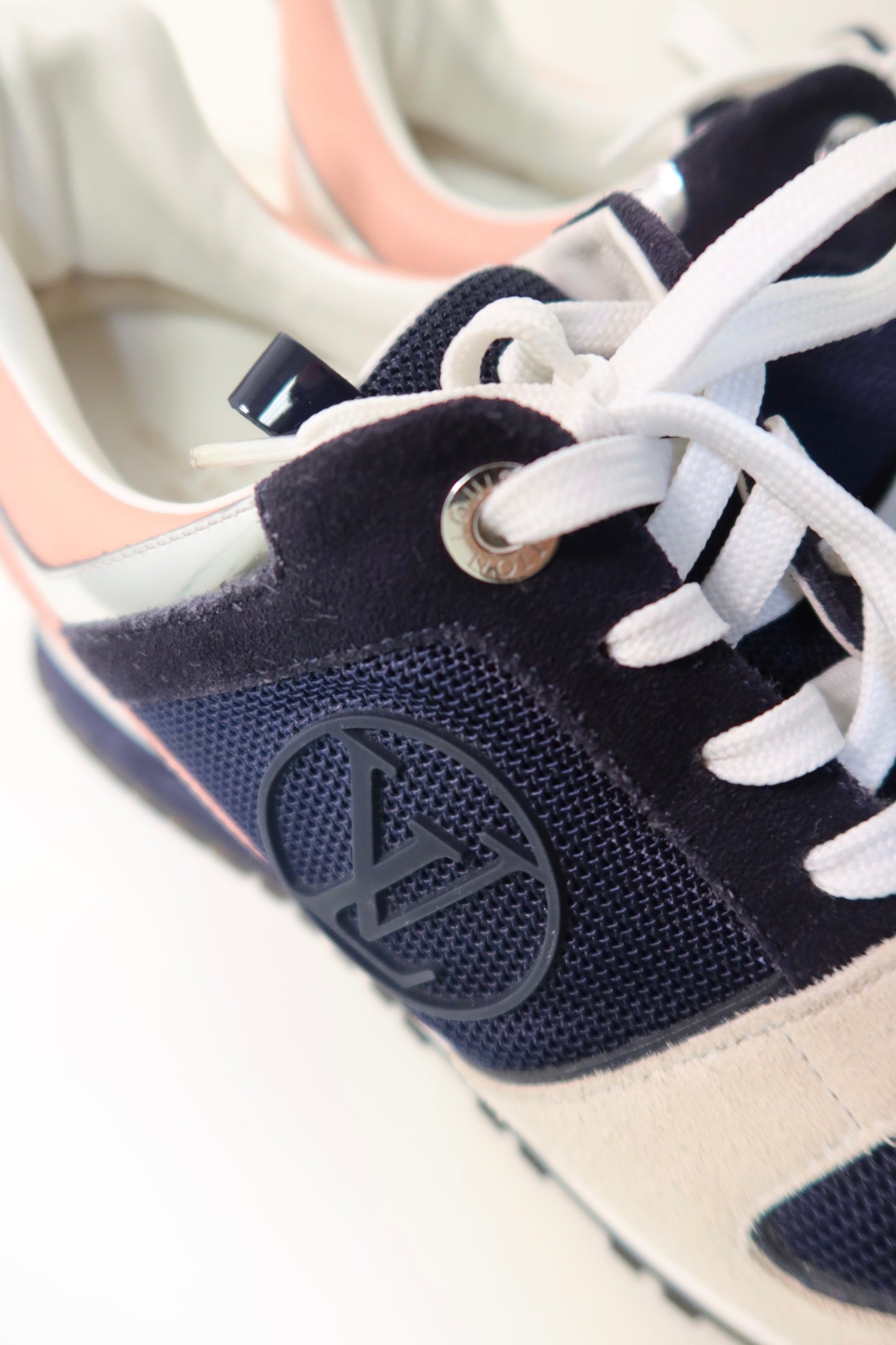Louis Vuitton Suede Calfskin Run Away Sneakers