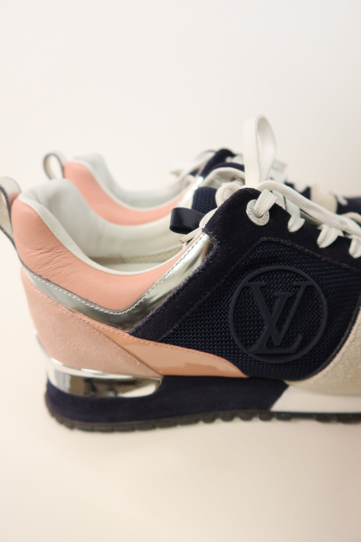 Louis Vuitton Suede Calfskin Run Away Sneakers