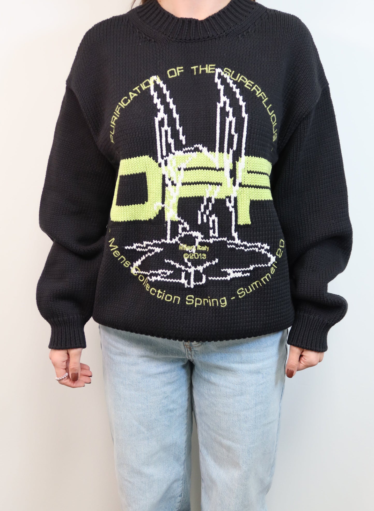 Off-White harry the bunny knitwear