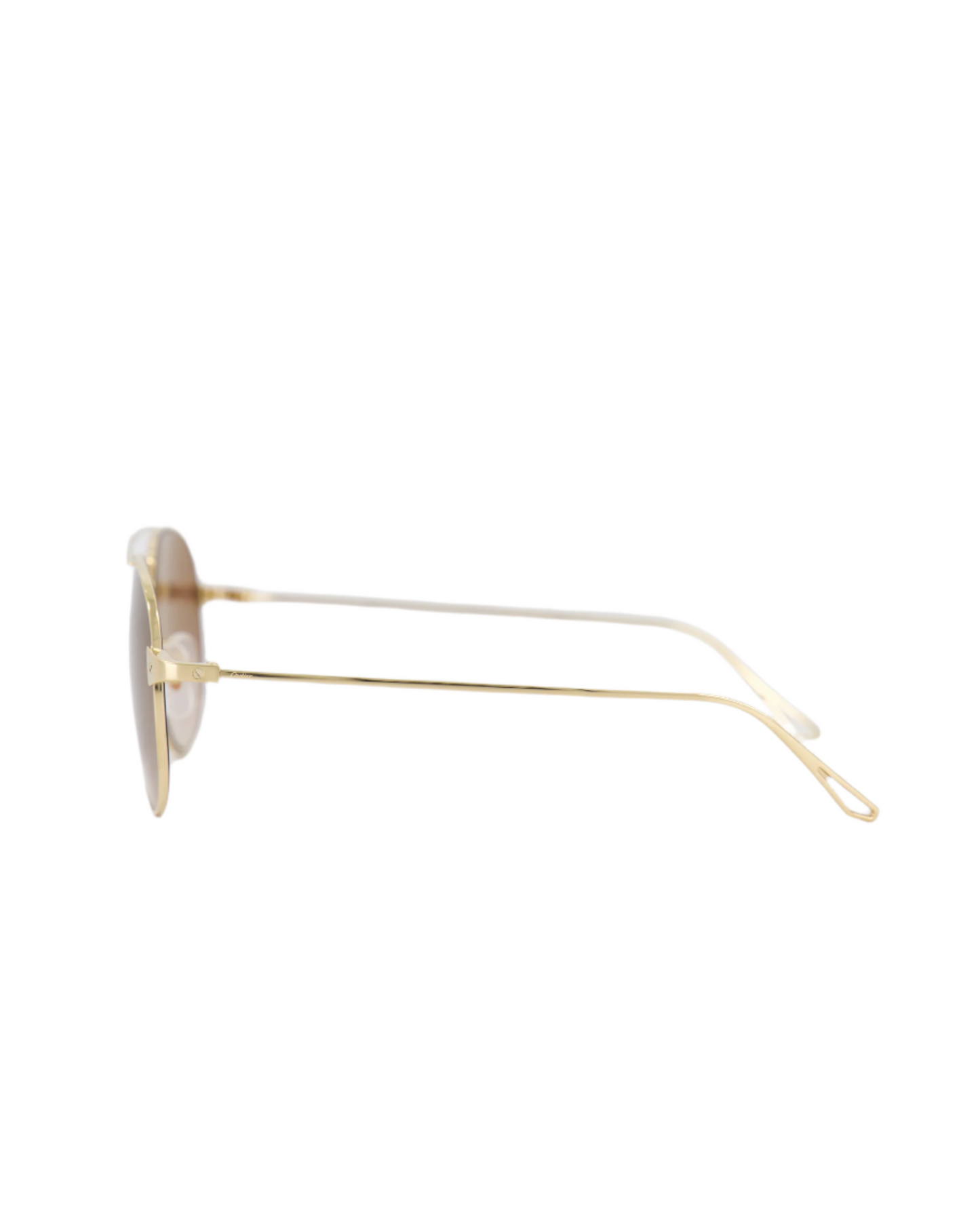 CARTIER – PILOT ‘SANTOS DE CARTIER’ SUNGLASSES / GOLD