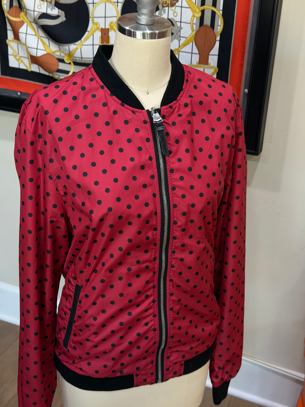 Dolce & Gabbana Reversible Polka-Dot Jacket