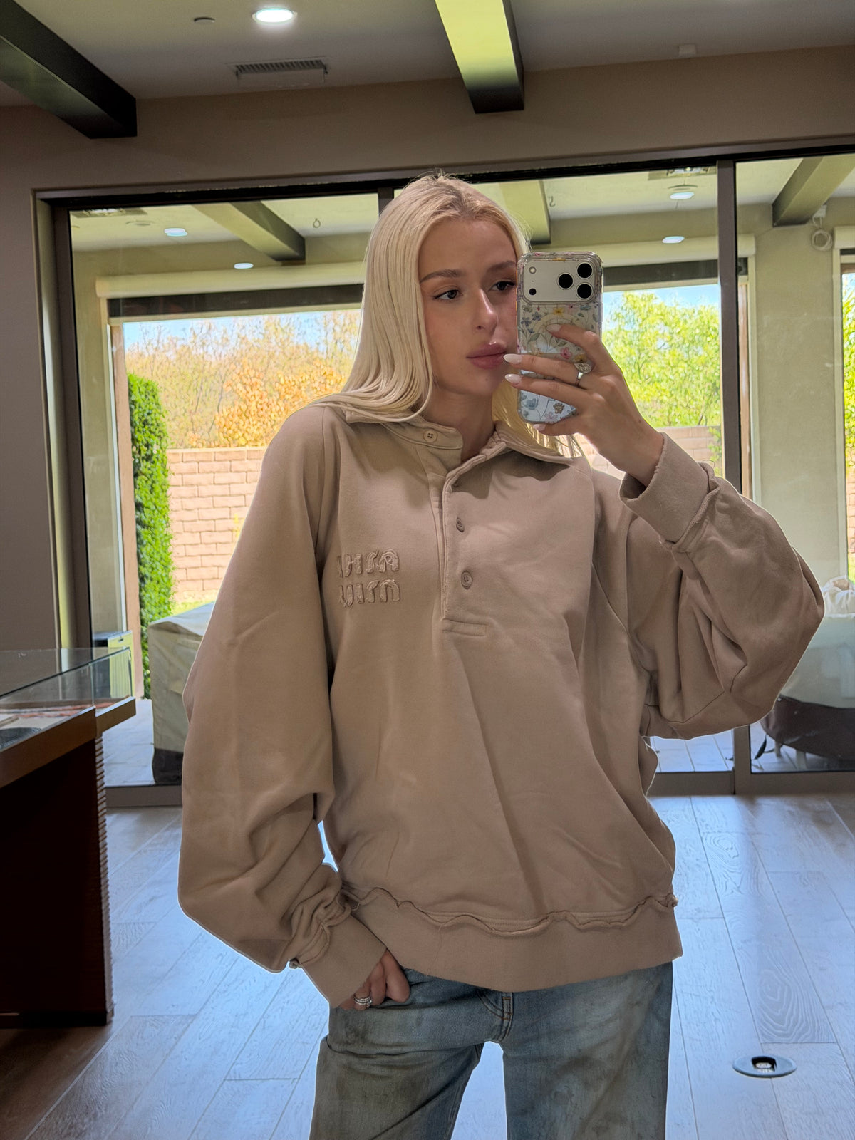 Miu Miu FW23 Logo Sweatshirt