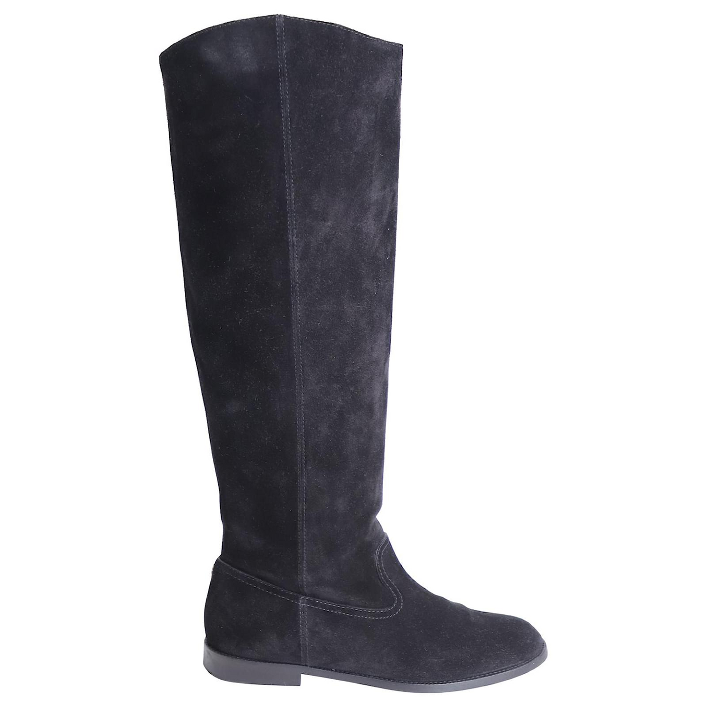 Jimmy Choo Flat Bree Boots in Black Suede