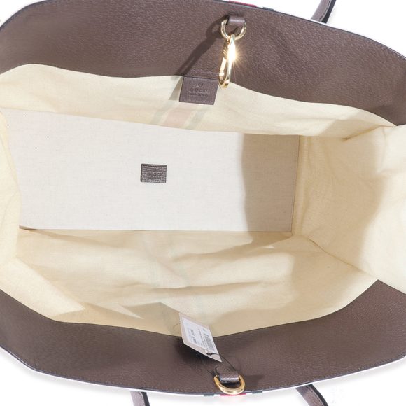 GUCCI Large Foldable Linen Tote Bag