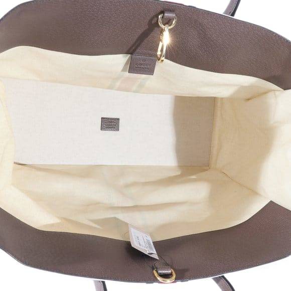 GUCCI Large Foldable Linen Tote Bag
