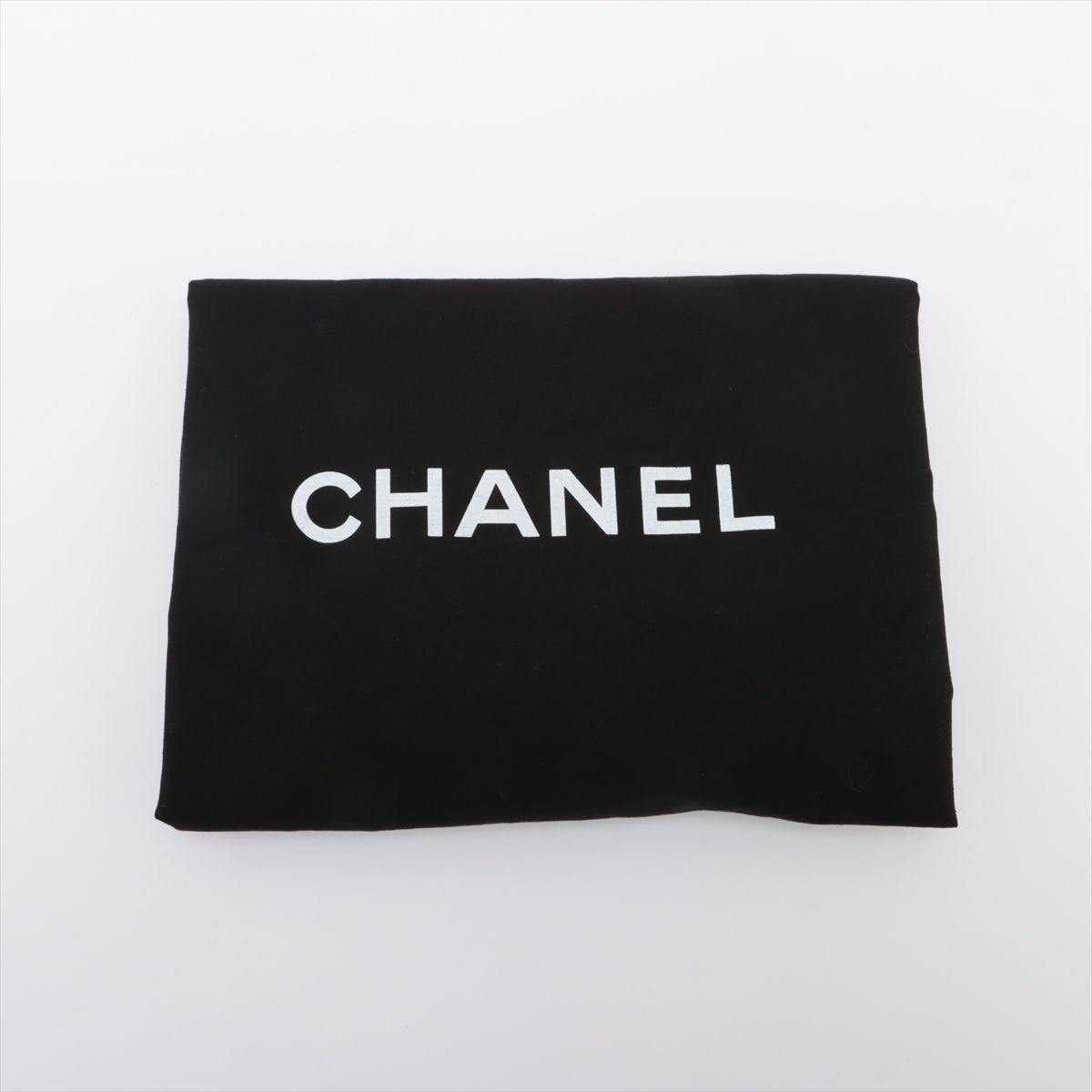 CHANEL Lambskin Quilted Jumbo Double Flap Bag in Navy Blue