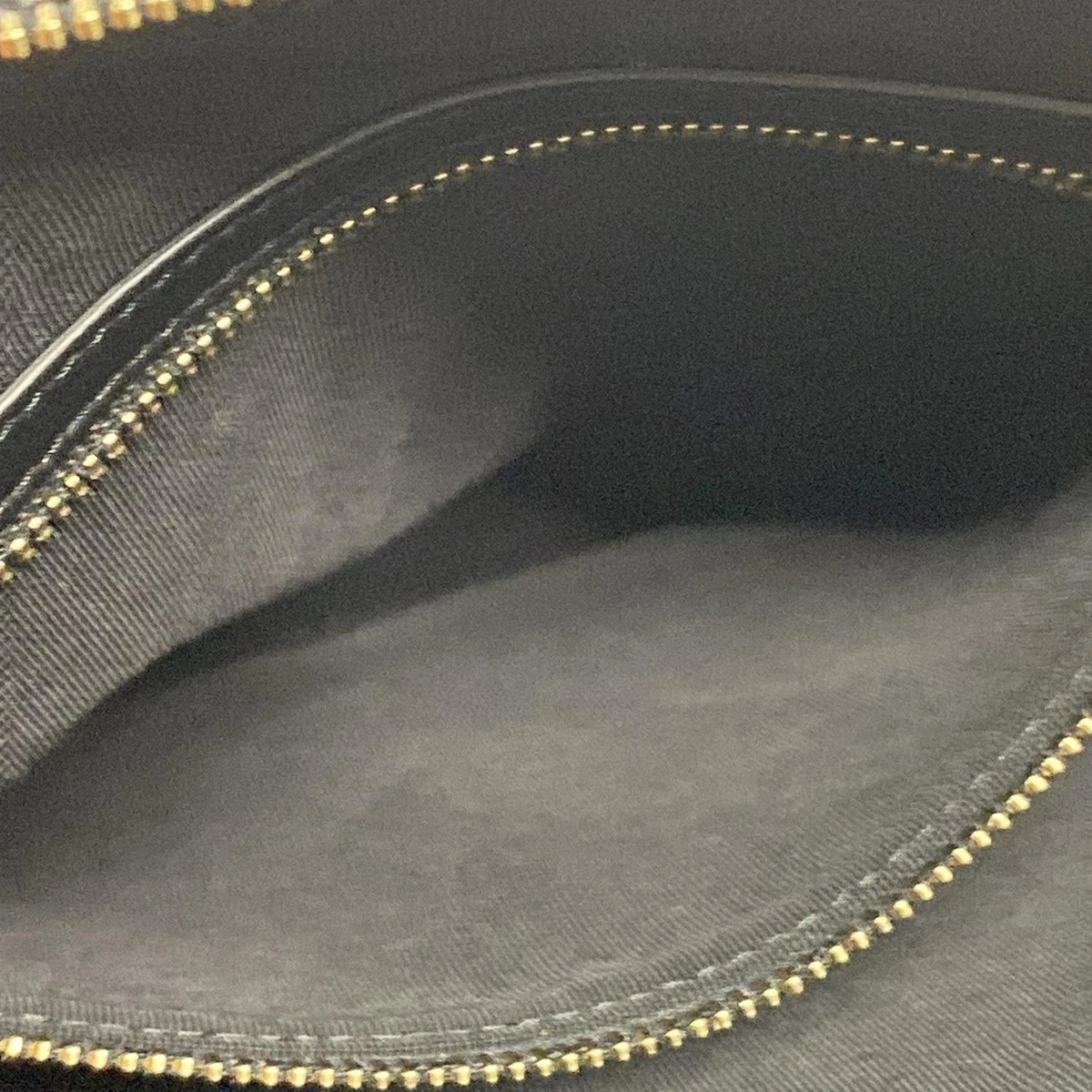 CHANEL Matelasse Black Lambskin Clutch Bag Gold Hardware