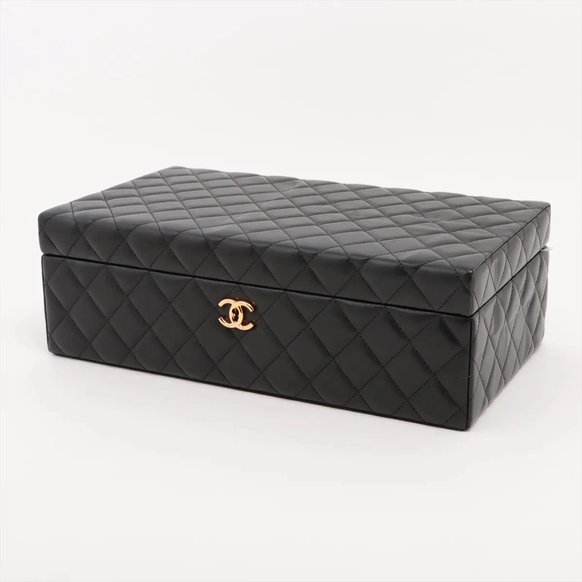 Chanel Matelasse Lambskin Jewelry Case