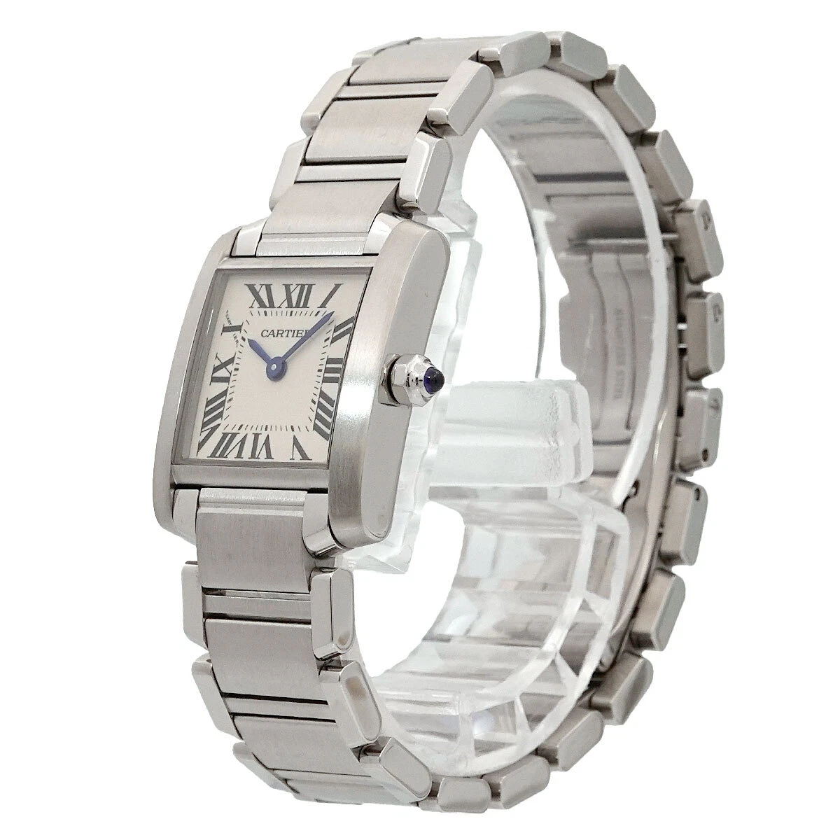 Cartier Tank Francaise SM Quartz Cream Dial Ladies Watch