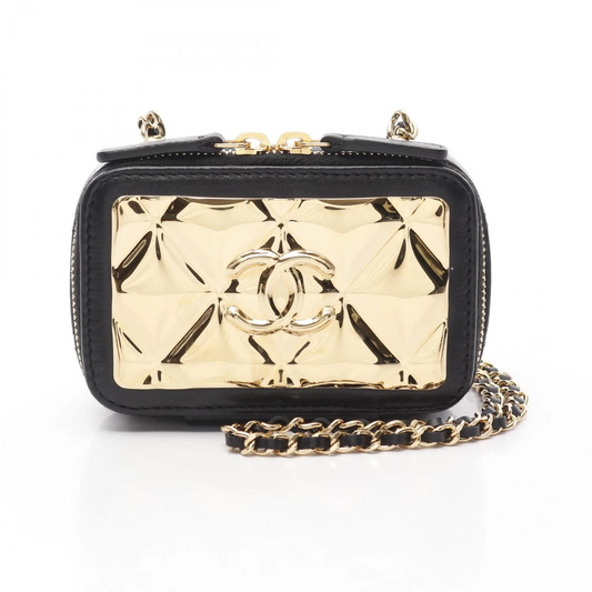 CHANEL CC Matelasse Vanity Mini Shoulder Bag