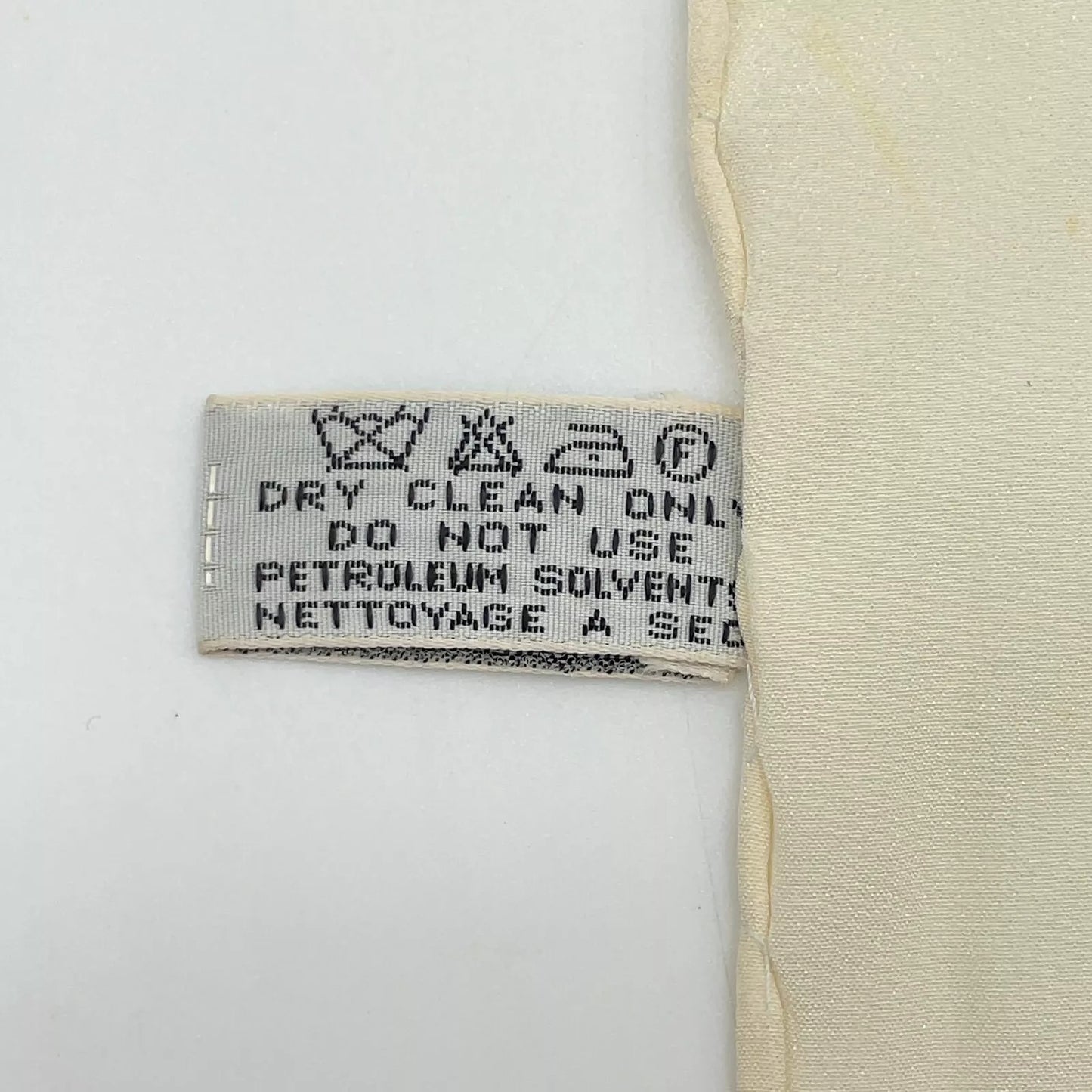 CHANEL Mademoiselle silhouette Silk Scarf W/Paper Case