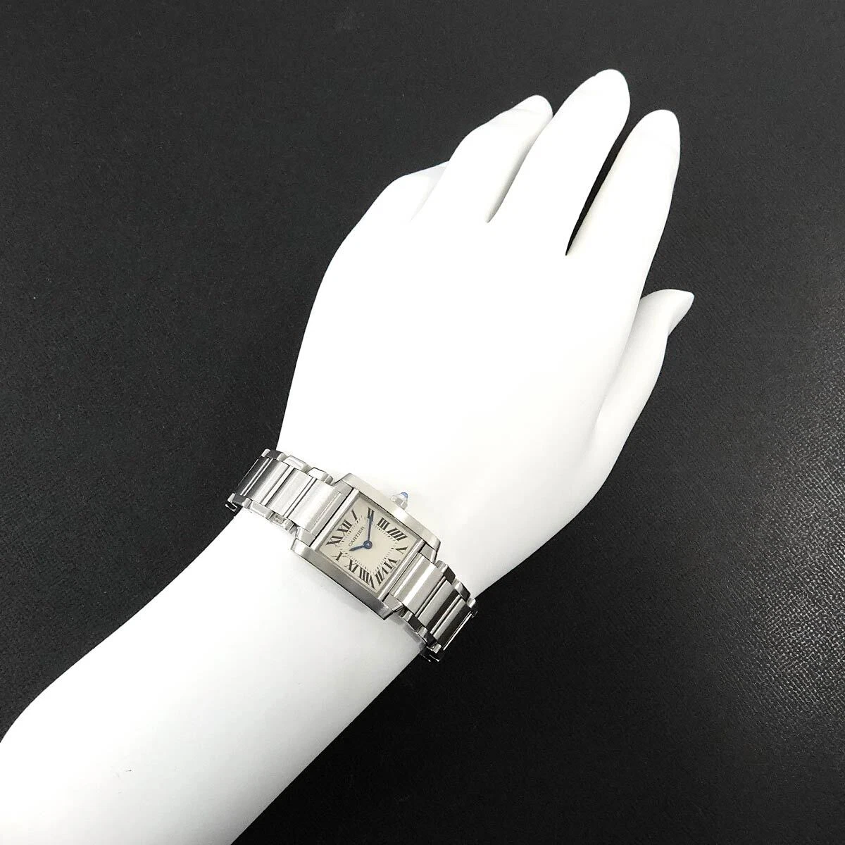 Cartier Tank Francaise SM Quartz Cream Dial Ladies Watch