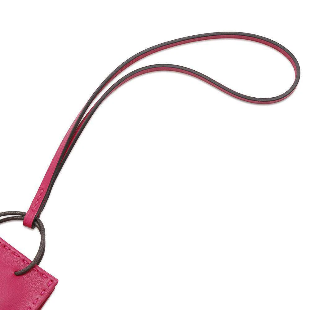 HERMES Sack Orange Lambskin Rose Mexico