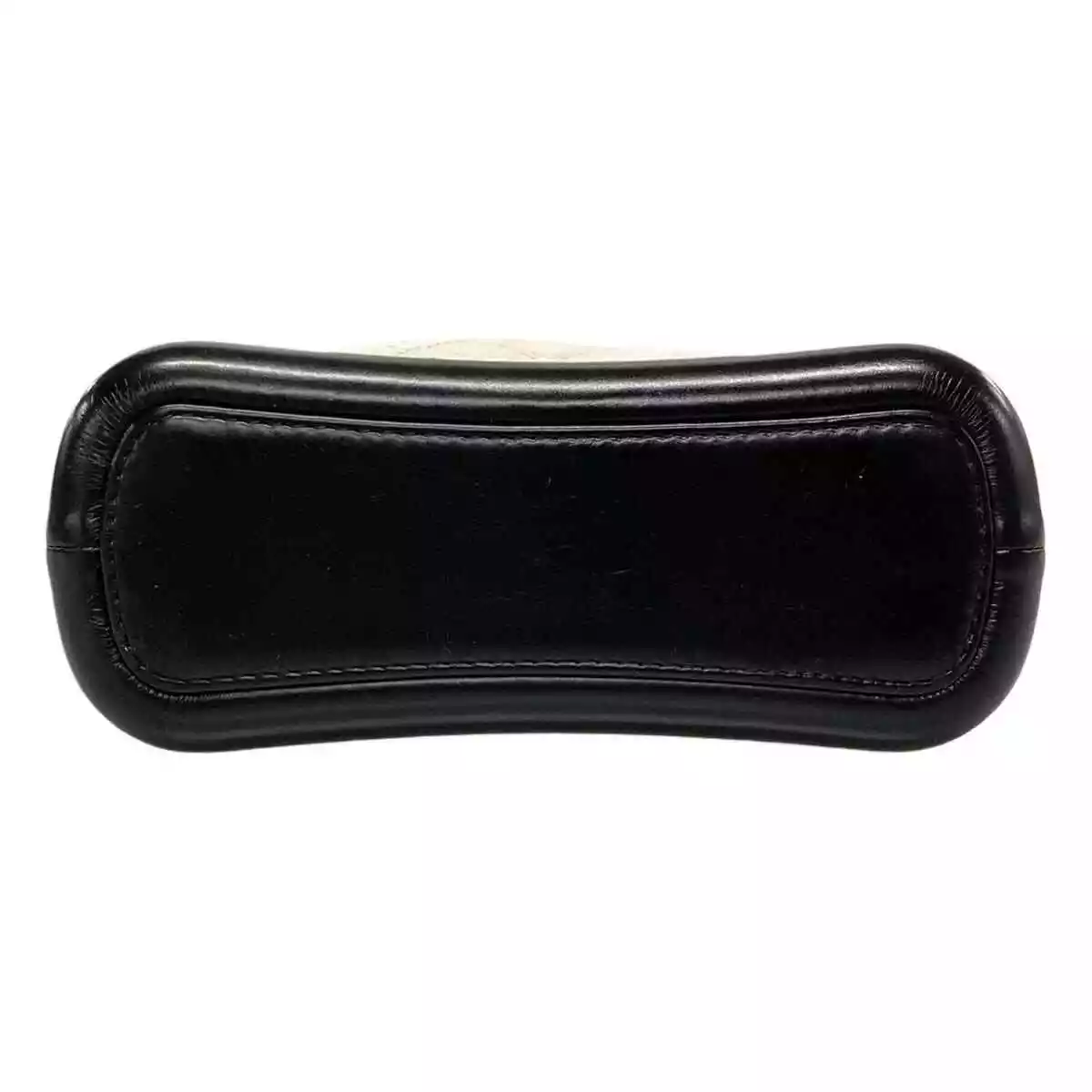 CHANEL Gabrielle de Chanel Small Hobo Bag White Black Aged Calfskin