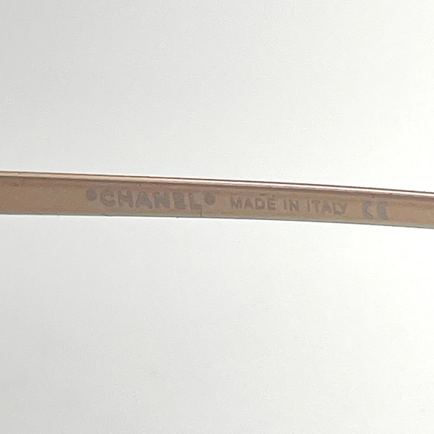 CHANEL Silver Sunglasses 57mm