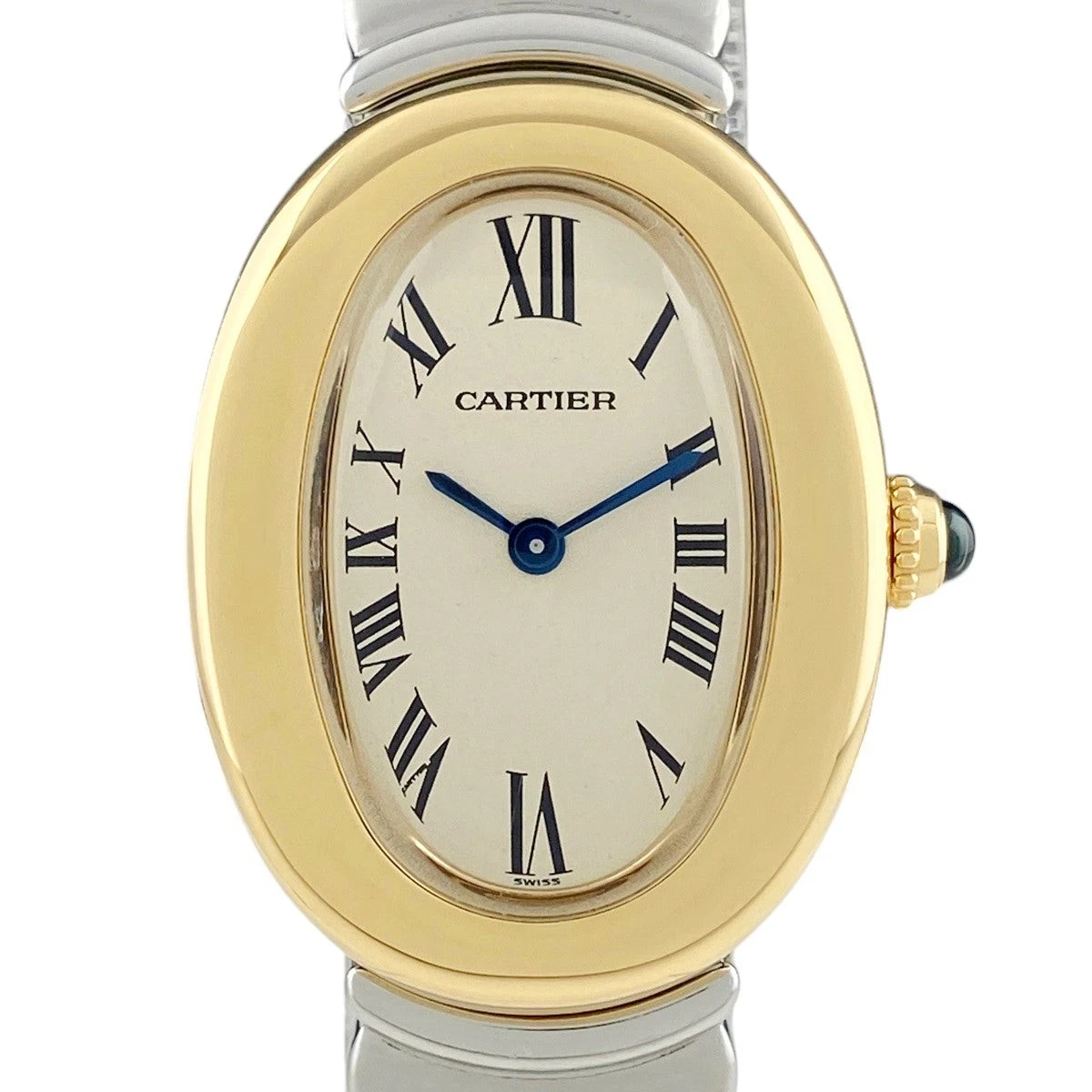 Cartier Baignoire Belle Époque YG Quartz Ladies