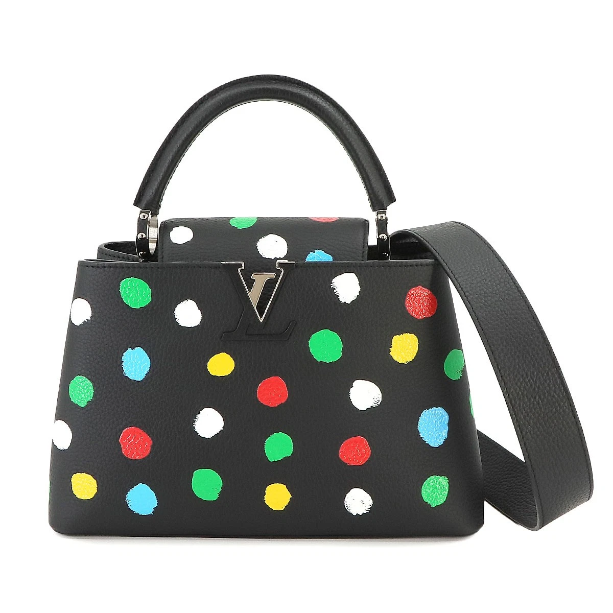 LOUIS VUITTON LVxYK Capucines MM Hand Shoulder Bag Taurillon