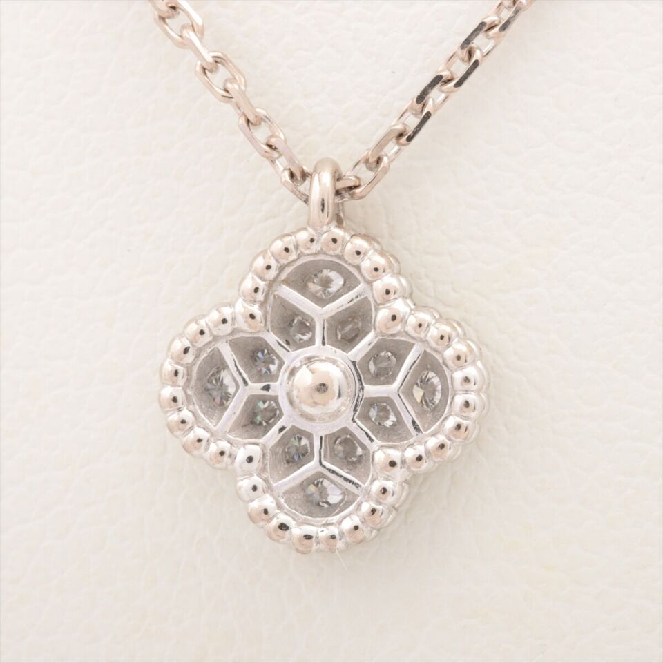 Van Cleef & Arpels Sweet Alhambra Diamond Necklace