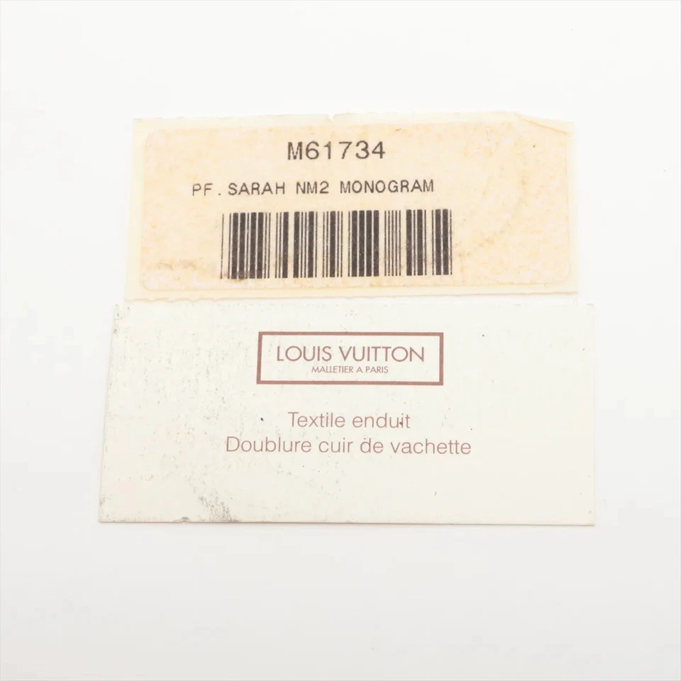Louis Vuitton Monogram Portefeuille Sarah Long Wallet