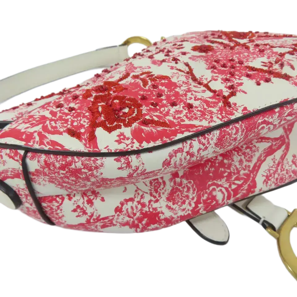 Christian Dior CD GHW Saddle Handbag