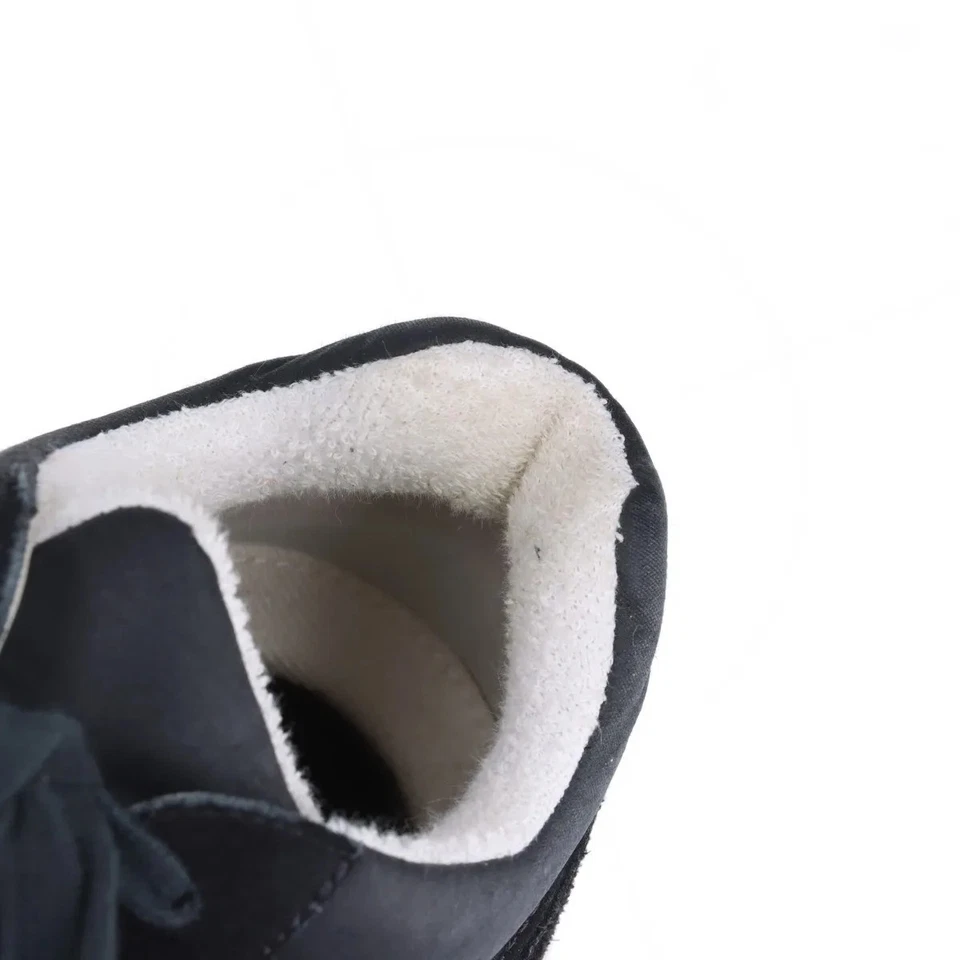 Chanel Coco Mark Fabric Sneakers 40 Ladies' Black
