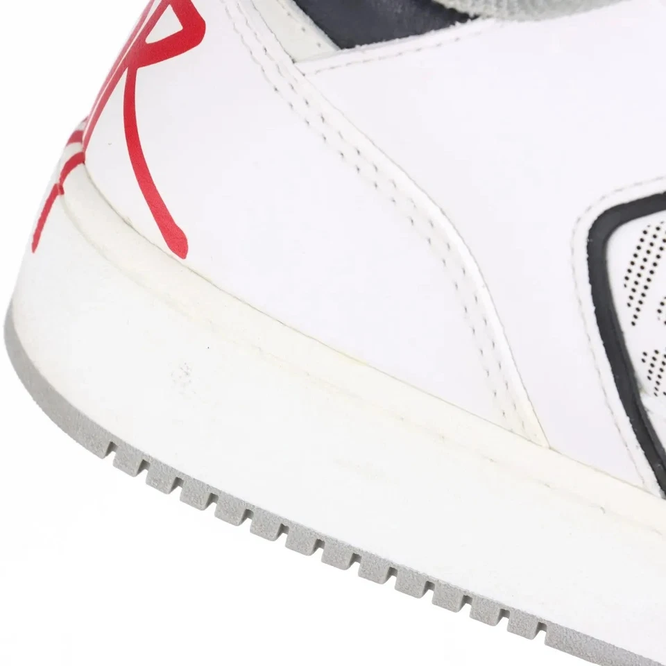 Dior x Sean Stussy B27 Leather Sneakers 41 Men's White Oblique Shoelaces