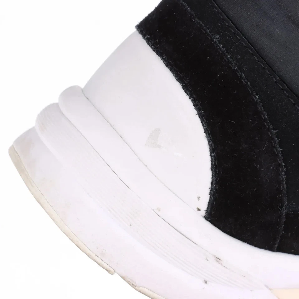 Chanel Coco Mark Fabric Sneakers 40 Ladies' Black