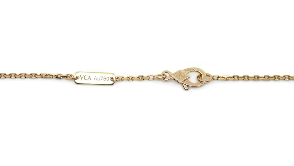 Van Cleef & Arpels Vintage Alhambra 18K Yellow Gold Pendant