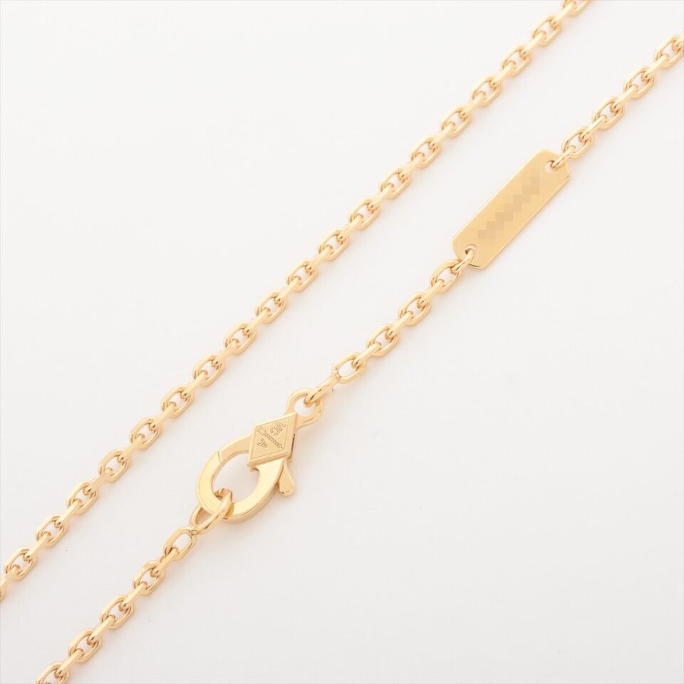 Van Cleef & Arpels Magic Alhambra Long Blue Agate Necklace