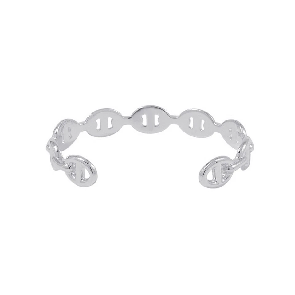 HERMES Chaine d'Ancre Bangle Size SH SV925