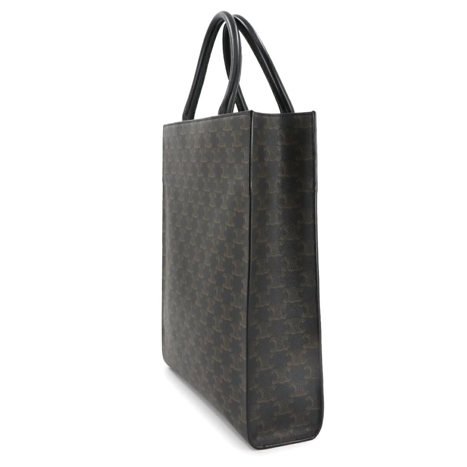 CELINE Triomphe Medium Vertical Cabas 2-way Tote Shoulder Bag