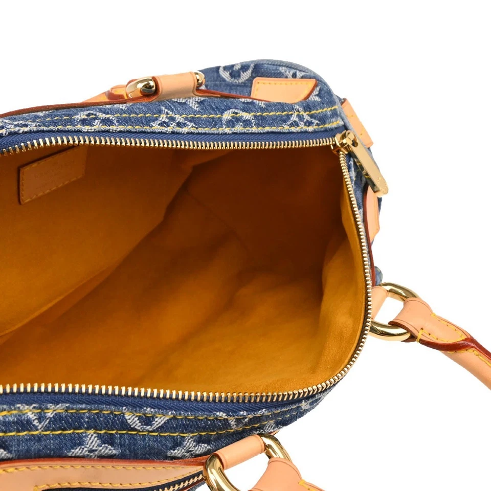 Louis Vuitton Blue Monogram Denim Neo Speedy Handbag