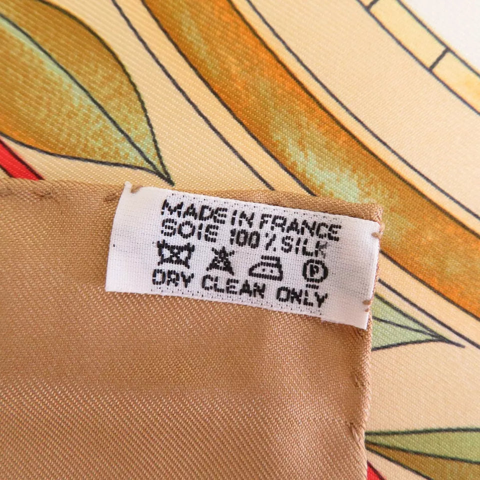 HERMES Carre90 "The Ronde of Time" Scarf