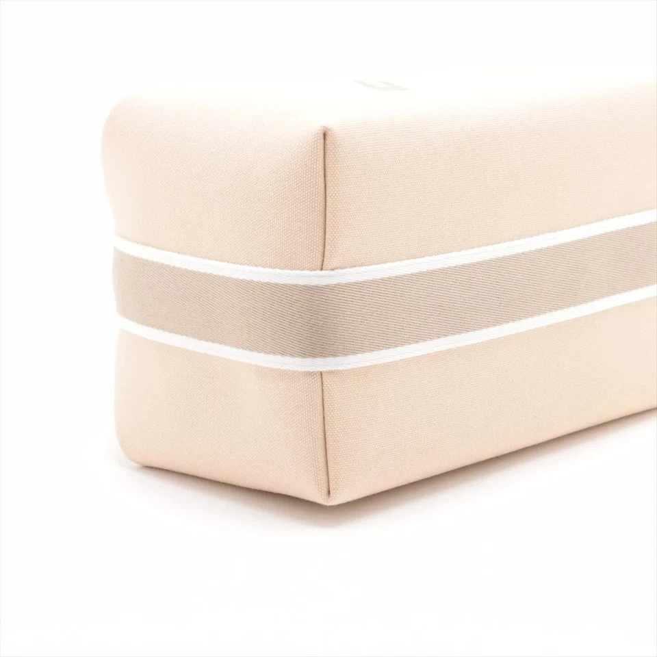 Hermès Bride-A-Brac GM Canvas Beige Silver Metal